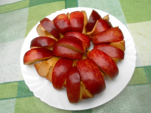 Картинка еда яблоки