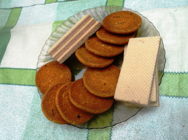 Обои картинки фото еда, пирожные,  кексы,  печенье, вафли, печенье