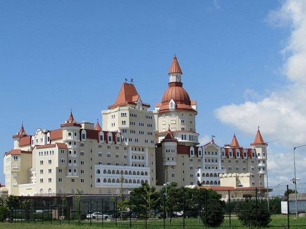 Обои картинки фото сочи, города, сочи , россия, здание, город, отель