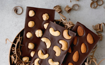 Картинка еда конфеты +шоколад +сладости шоколад орехи