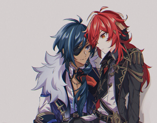 Обои картинки фото аниме, genshin impact, genshin, impact