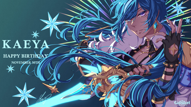 Обои картинки фото аниме, genshin impact, genshin, impact