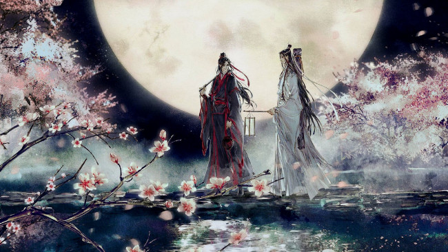 Обои картинки фото аниме, mo dao zu shi, the, untamed, неукротимый, повелитель, чэньцин, мосян, тунсю, mo, dao, zu, shi, магистр, дьявольского, культа