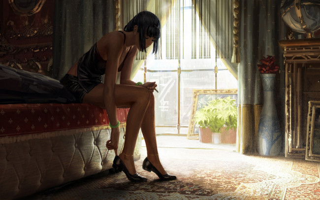 Обои картинки фото guweiz, рисованное