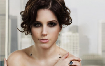 обоя девушки, sophia bush, шатенка, лицо, кольцо