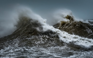 обоя природа, стихия, волны