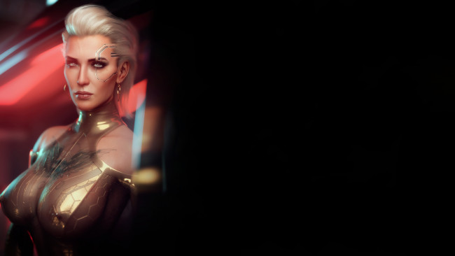 Обои картинки фото видео игры, cyberpunk 2077, meredith, stout, cyberpunk, 2077