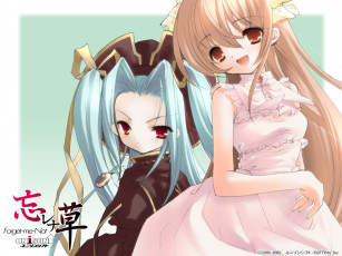 обоя аниме, forget, me, not