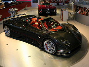 Картинка pagani zonda roadster автомобили