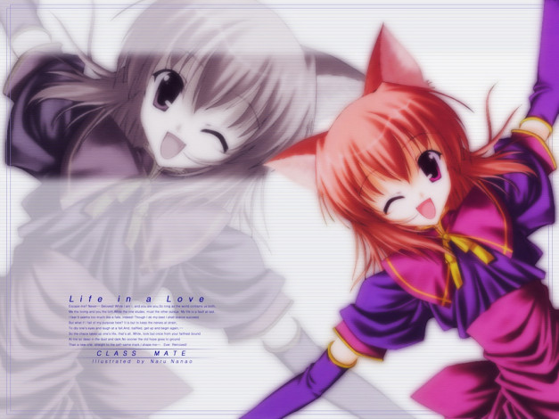 Обои картинки фото аниме, animals