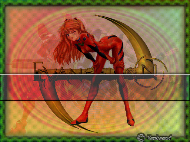 Обои картинки фото аниме, evangelion