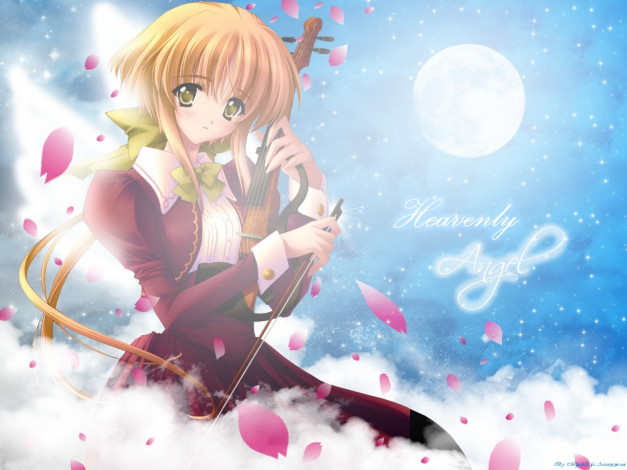 Обои картинки фото аниме, headphones, instrumental