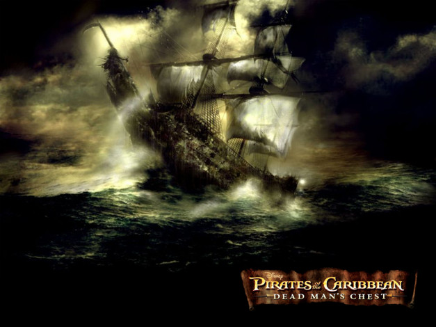 Обои картинки фото кино, фильмы, pirates, of, the, caribbean, dead, man`s, chest