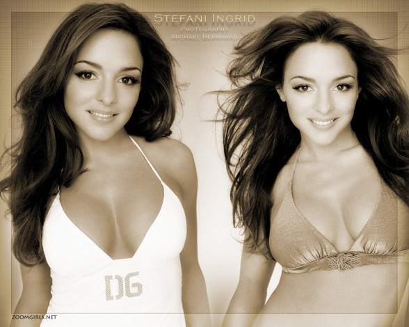 Обои картинки фото Stefani Ingrig, девушки