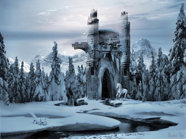 Обои картинки фото фэнтези, единороги