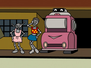 Картинка мультфильмы futurama