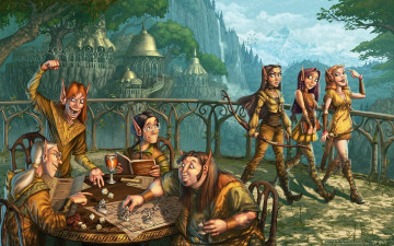 Картинка фэнтези эльфы