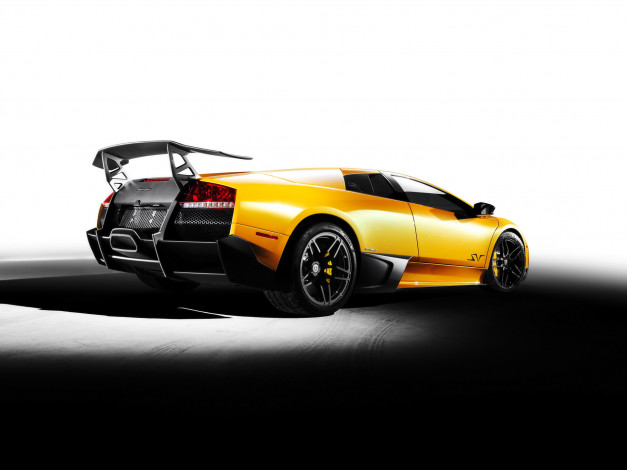 Обои картинки фото 2009, lamborghini, murcielago, lp, 670, superveloce, автомобили