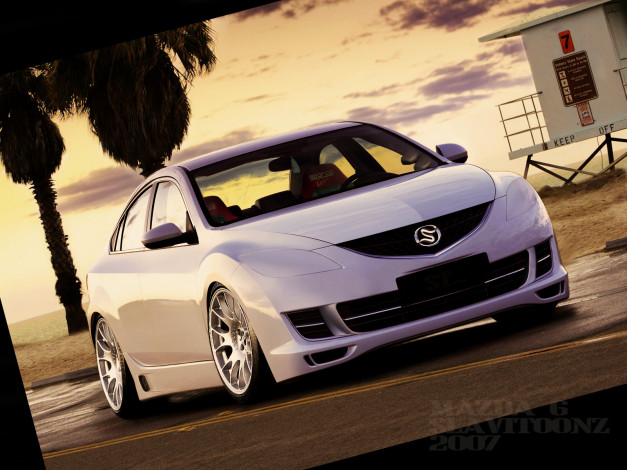 Обои картинки фото автомобили, mazda