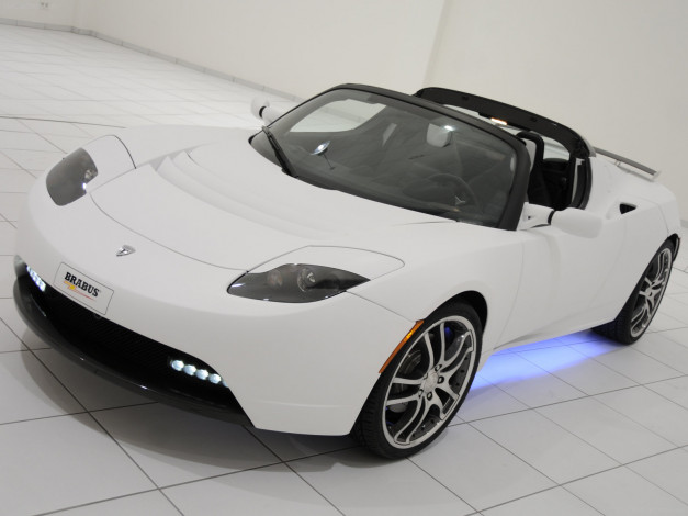 Обои картинки фото автомобили, tesla