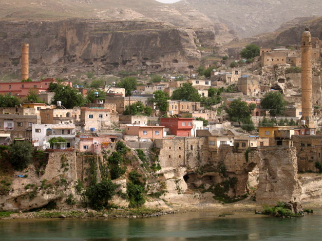 Обои картинки фото hasankeyf, batman, turkey, города, панорамы