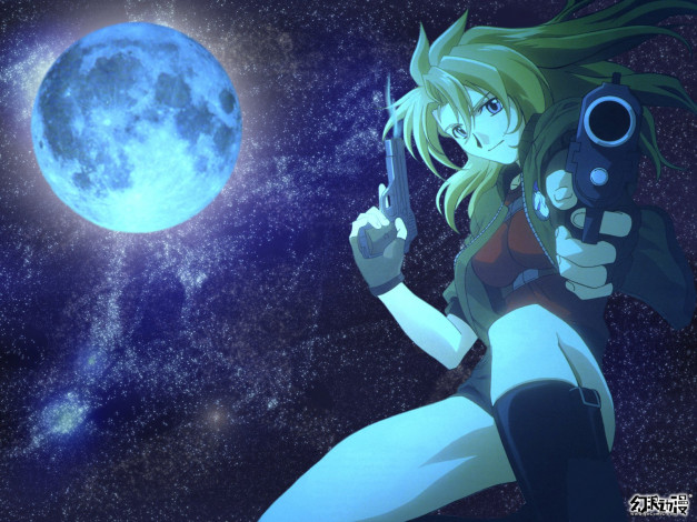 Обои картинки фото madlax, аниме