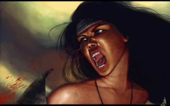 Обои картинки фото фэнтези, девушки