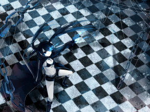 Картинка аниме black rock shooter