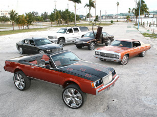 Картинка автомобили разные вместе