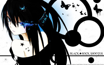 Картинка аниме black rock shooter