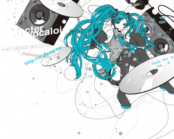 Обои картинки фото аниме, vocaloid