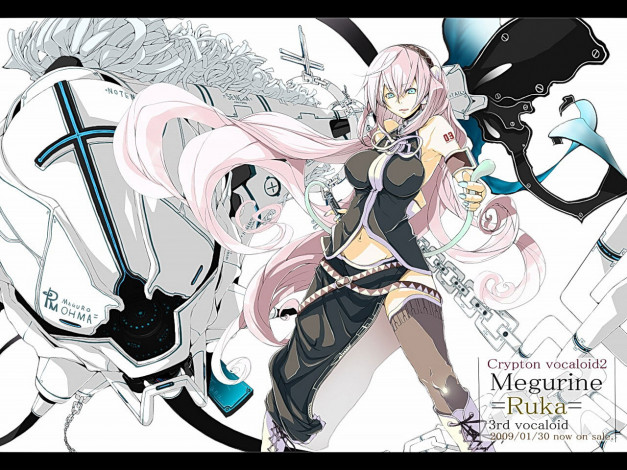 Обои картинки фото аниме, vocaloid