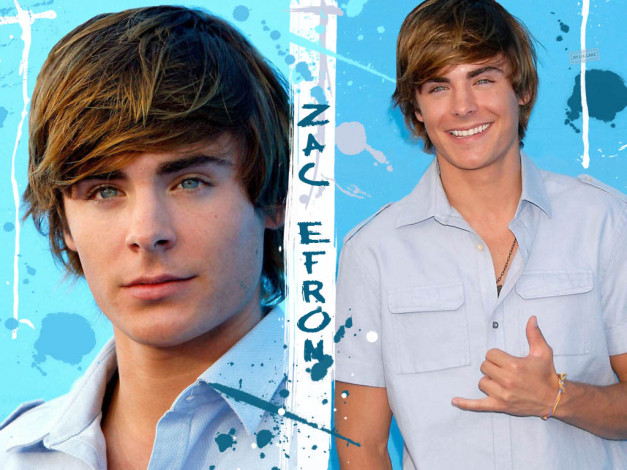 Обои картинки фото мужчины, zac, efron