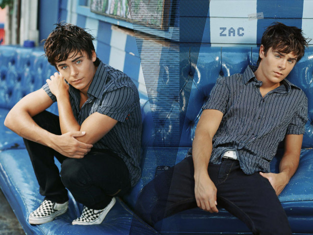 Обои картинки фото мужчины, zac, efron