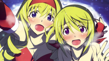 Картинка аниме infinite stratos девушки