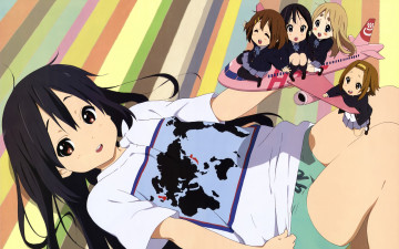 Картинка аниме on девушки