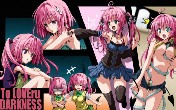 Картинка аниме to love ru девушки