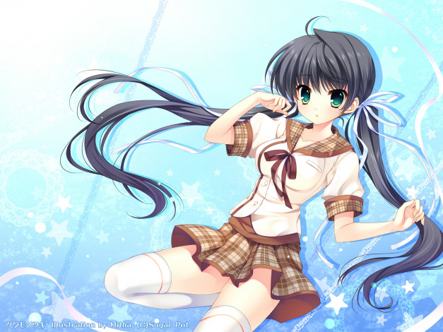 Обои картинки фото mikeou, аниме