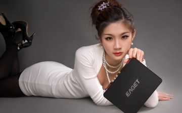 обоя бренды, eaget, hd, player, девушка, азиатка