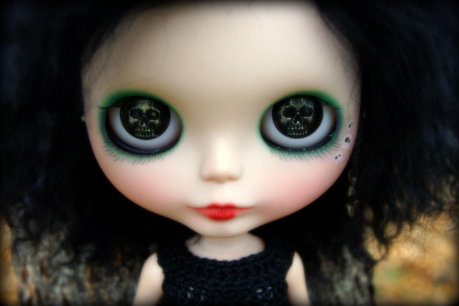 Обои картинки фото разное, игрушки, зрачки, кукла