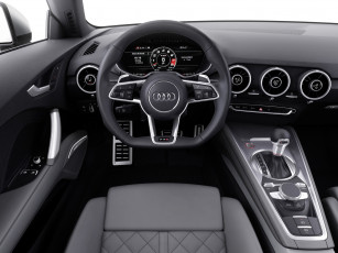 Картинка автомобили спидометры торпедо coupе tts audi 2014