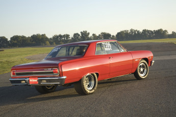 Картинка 1965+chevelle+z-16+tribute+nss автомобили chevrolet nss tribute z-16 отдых от гонок chevelle 1965 природа прогулка muscle-car