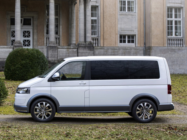 Обои картинки фото автомобили, volkswagen, concept, alltrack, multivan, 2014, t5