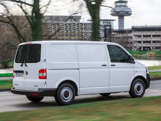 Обои картинки фото автомобили, volkswagen, van, 2011, t5, bluemotion, transporter