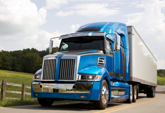 Обои картинки фото автомобили, western star, truck