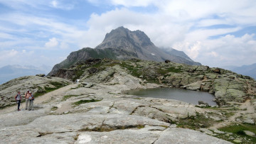 Картинка природа горы облака