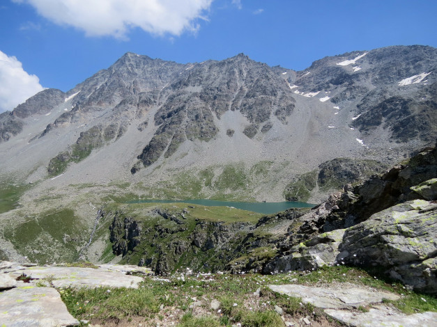 Обои картинки фото природа, горы, облака