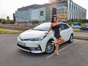 Картинка автомобили -авто+с+девушками девушка авто