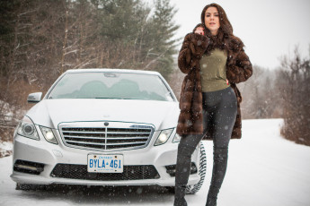 обоя автомобили, -авто с девушками, девушка, авто