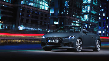 Картинка 2019+audi+tt+roadster+tfsi+quattro+s-line автомобили audi roadster tt 2019 город ауди кабриолет s line quattro tfsl